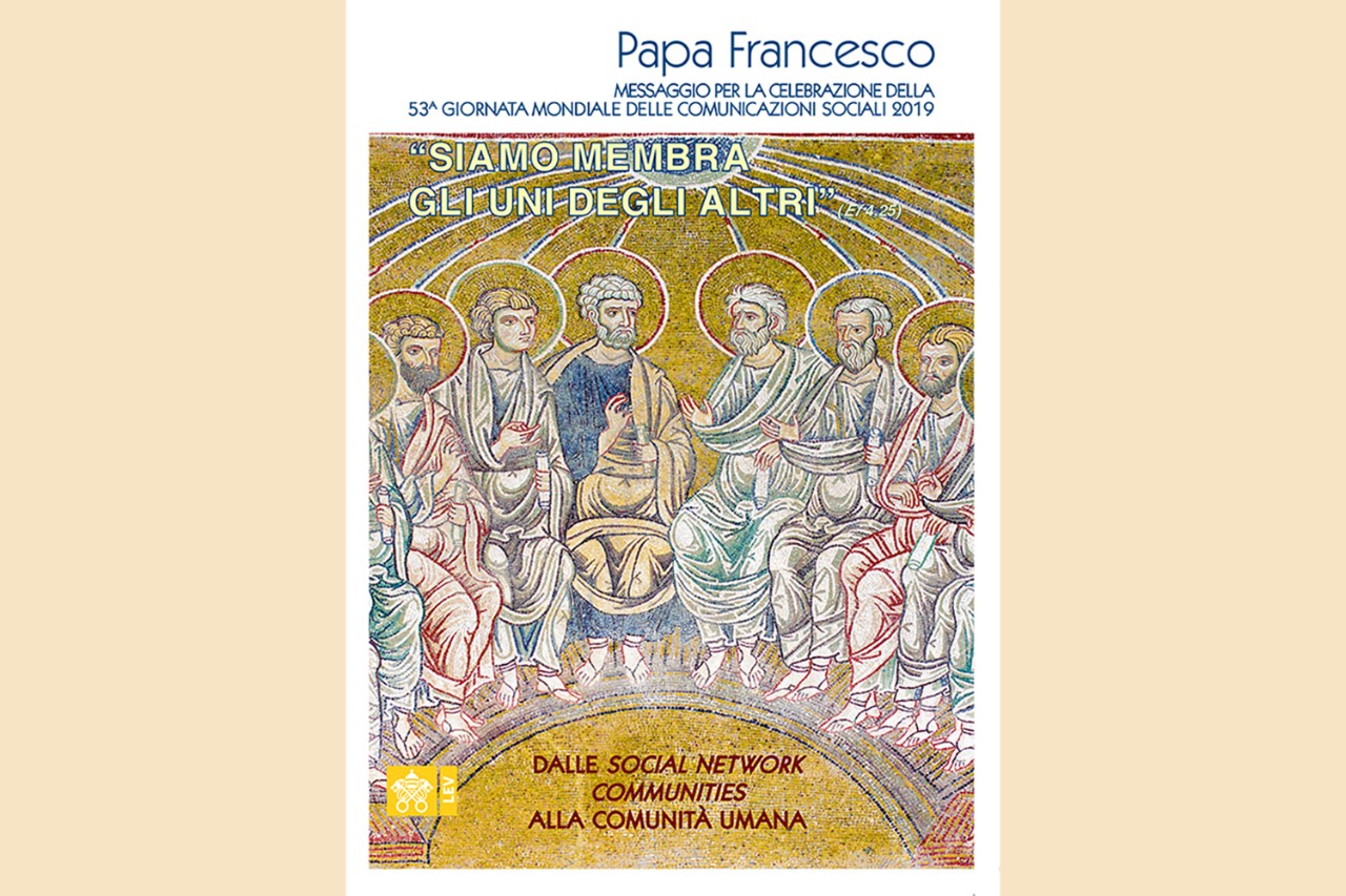 GMCS 2019 : Papa Francesco, dai like all’Amen. “La verità si rivela nella comunione"